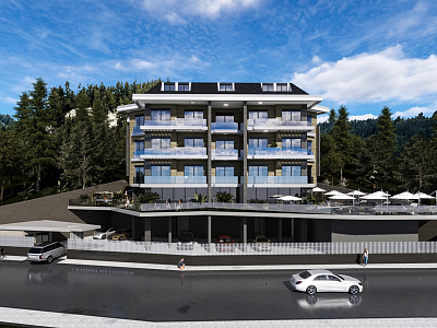 Apartmani sa panoramskim pogledom u novom projektu - centar Alanje