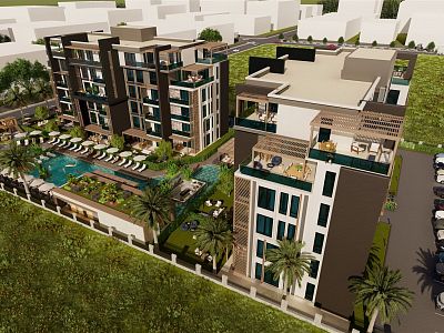 Spemni za useljenje stanovi 2+1 u novom stambenom kompleksu Antalije