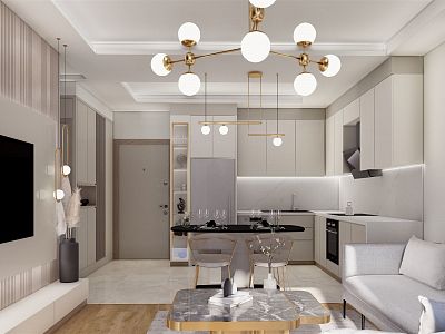 Spemni za useljenje stanovi 2+1 u novom stambenom kompleksu Antalije