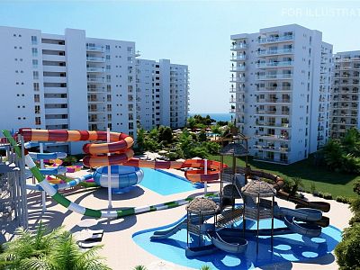 Novi apartmani u izgradnji na obali Severnog Kipra