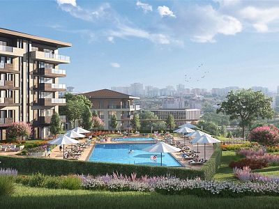 Apartmani u elitnom projektu poznatih gradjevinskih firmi Istanbula